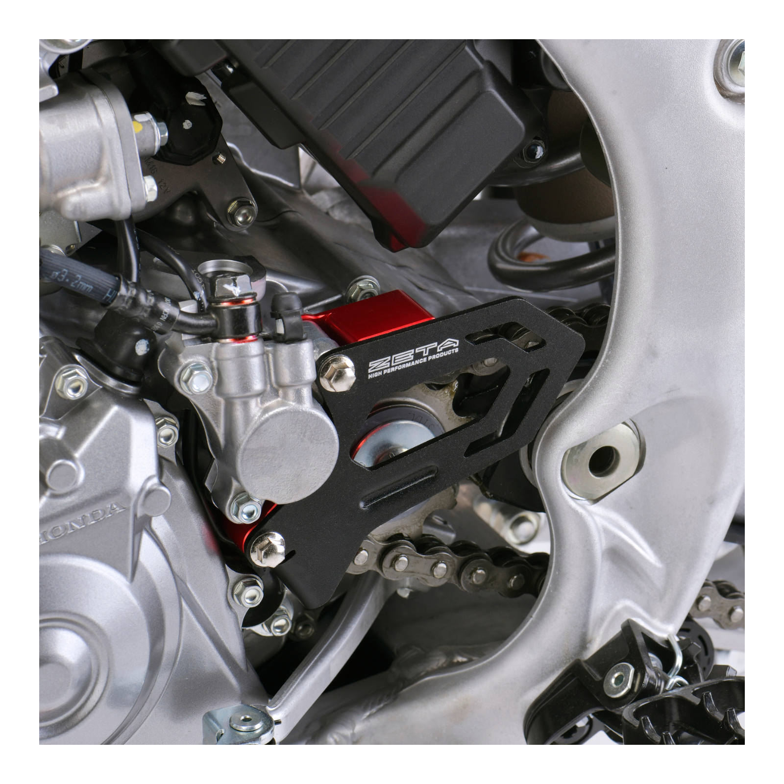 Zeta Case Saver with Cover for CRF450R/RX '21- - Red - Image 2
