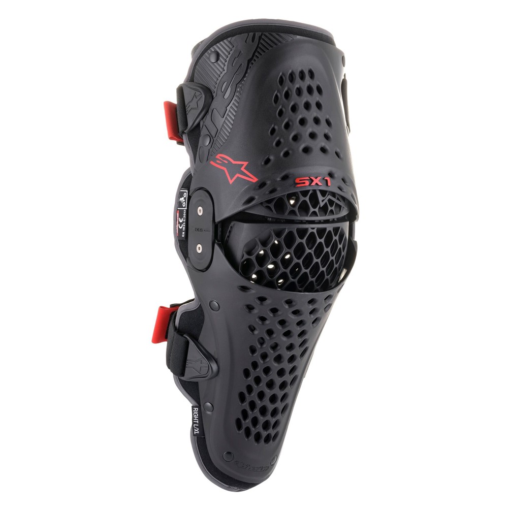 Alpinestars SX-1 v2 Knee Guard Black/Red