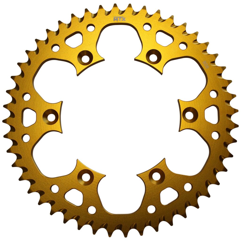 SPKT REAR ALLOY MTX ZERO GLD 808 47T #520