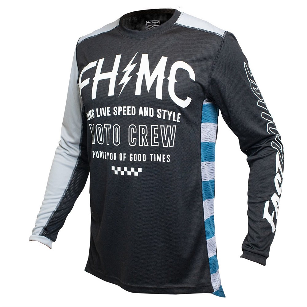 Fasthouse Cypher Motocross Jersey Black/Silver