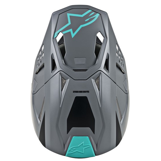 Alpinestars Visor S-M8 Radium Gray/Teal