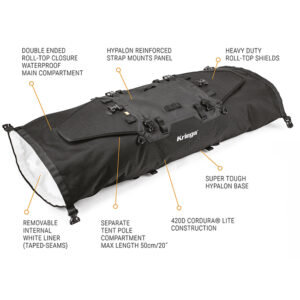 US40 Drypack Kriega bike pack 40litre 100% waterproof - Image 10