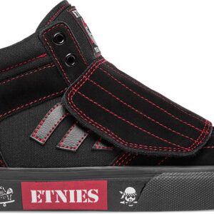 Etnies Windrow Vulc Mid Shoe Black/Red - Image 2