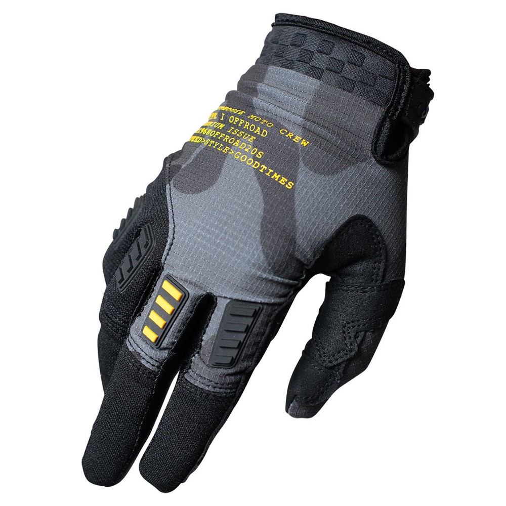 Fasthouse Off Road Strike Motocross Gloves Camo/Black