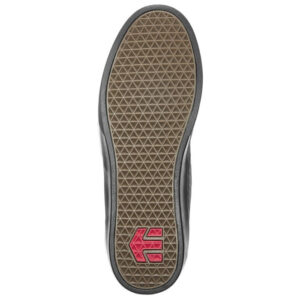 Etnies Jameson Mid Crank Shoes Black/Dark Grey/Red - Image 2