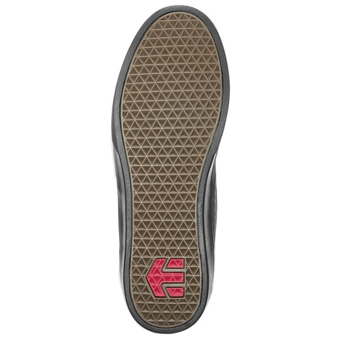 Etnies Jameson Mid Crank Shoes Black/Dark Grey/Red