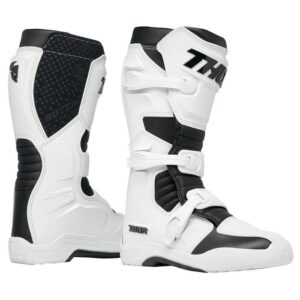 Thor Blitz XR Motocross Boots White/Black - Image 1