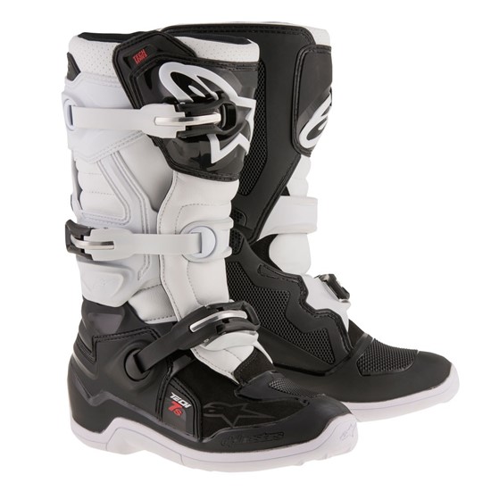 Motocross Boots Alpinestar Tech-7s Youth Black/White