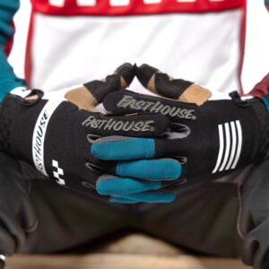 Fasthouse Speed Style Mod Motocross Gloves White/Black/Marine - Image 5