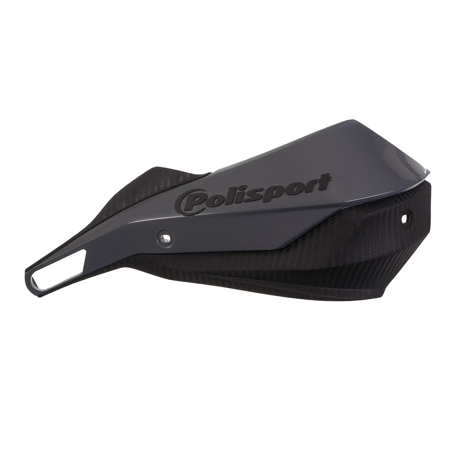 Polisport Handguard Trail Blazer Replacement Plastic - Nardo Grey / Black - Image 1