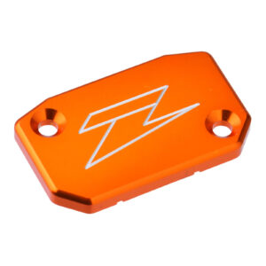 Zeta Front Brake Reservoir Cover Brembo/KTM '08, HQV - Orange - Image 2