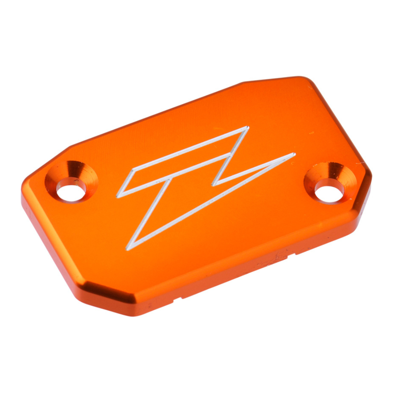 Zeta Front Brake Reservoir Cover Brembo/KTM '08, HQV - Orange - Image 2