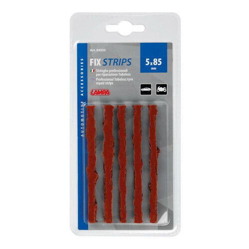 LAMPA FIX STRIPS 5 PROFESSIONAL TUBELESS TYRE REPAIR STRIPS 85MM