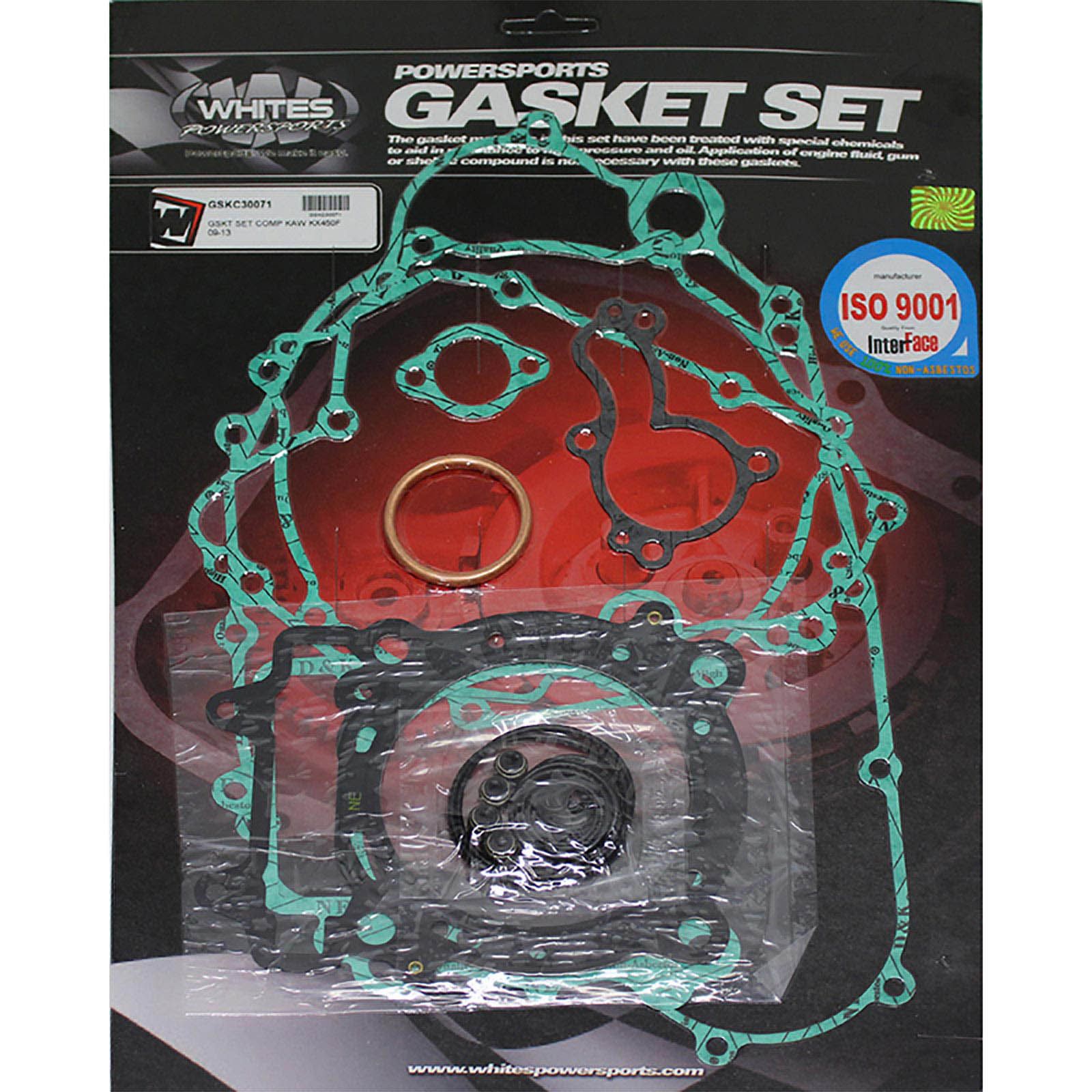 WHITES GASKET SET COMPLETE KAW KX450F 09-15 - Image 1