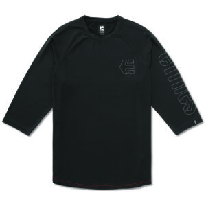 Etnies San Juan Raglan Tee Black - Image 1