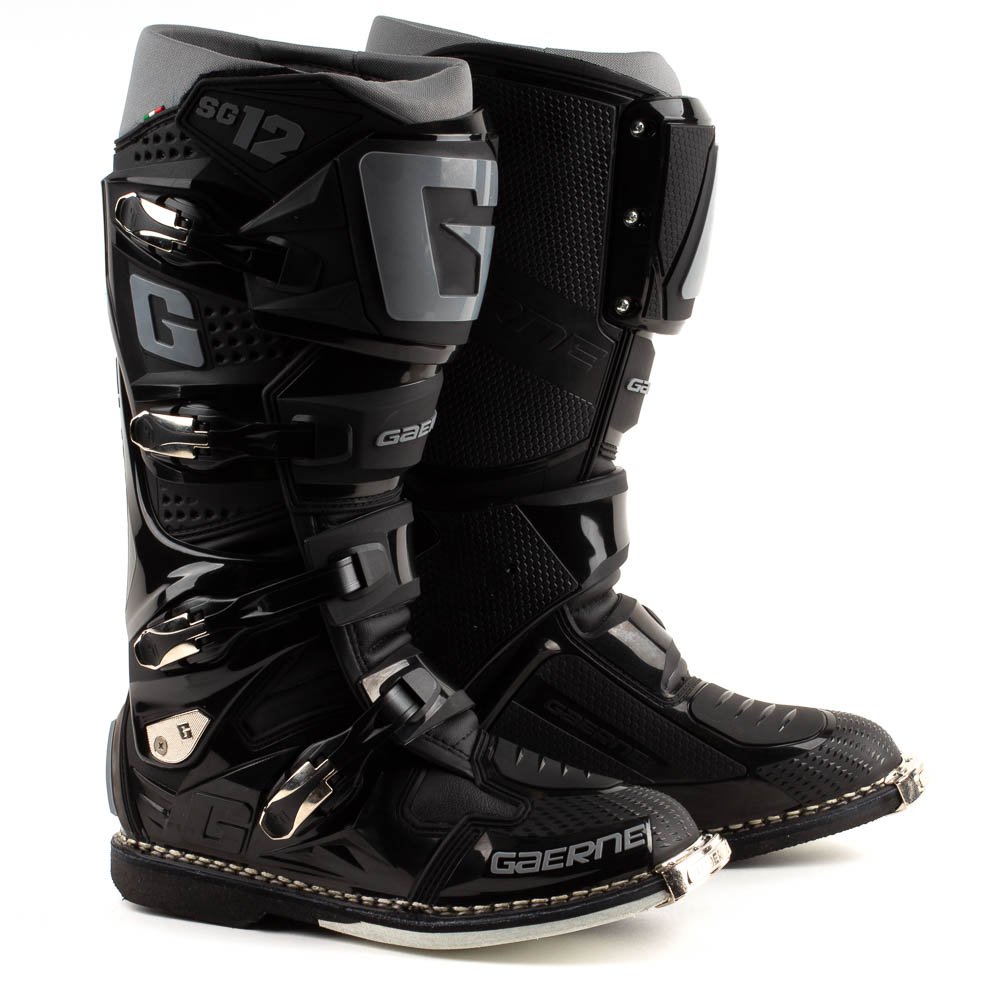 Motocross Boots Gaerne SG12 Black/Grey
