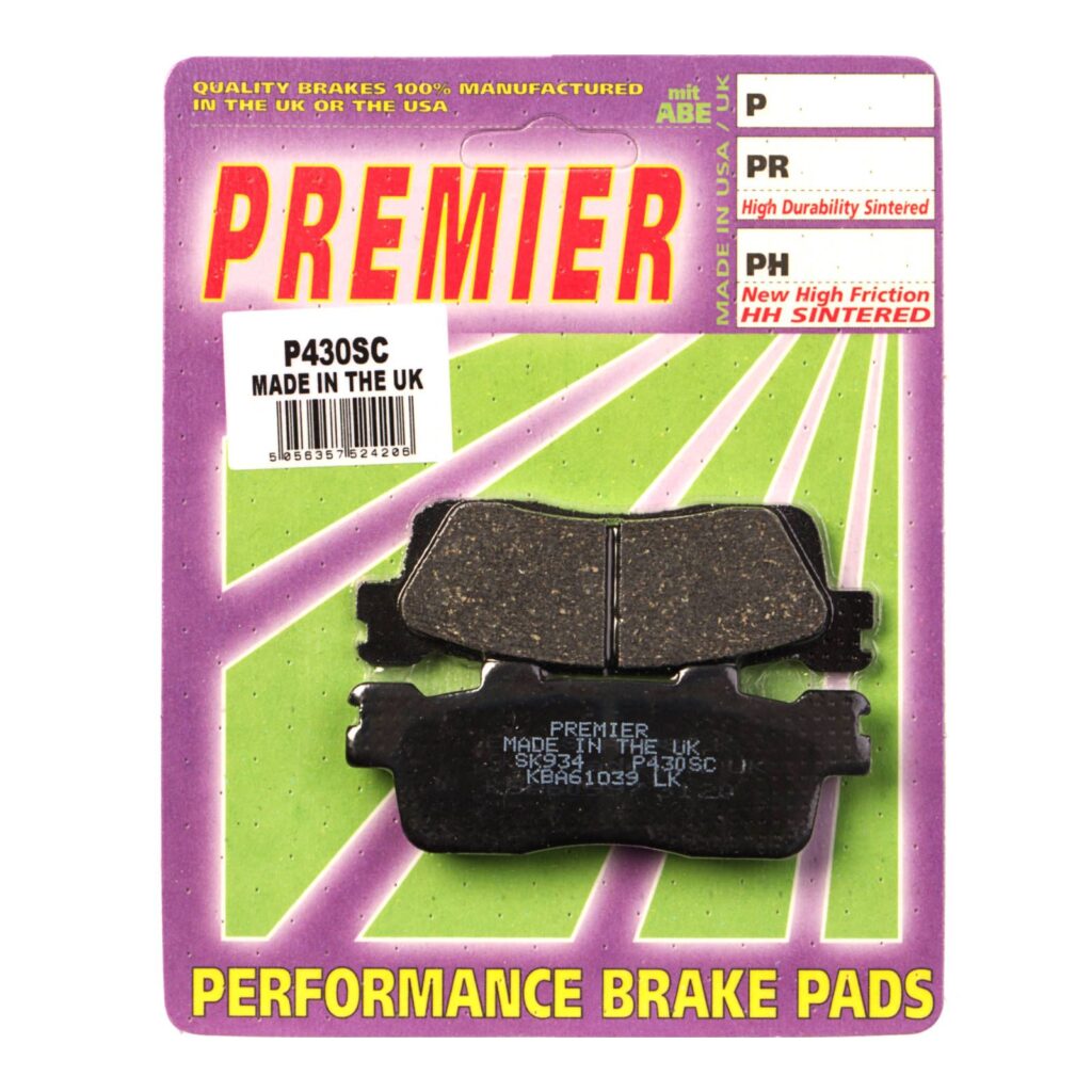 PREMIER BRAKE PADS P430 - SCOOTER