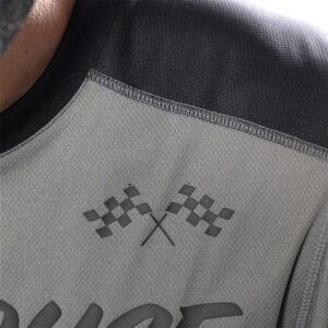 Fasthouse Carbon Method Motocross Jersey Gray/Black - Image 4