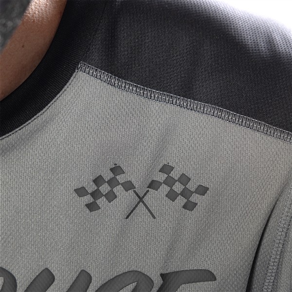 Fasthouse Carbon Method Motocross Jersey Gray/Black