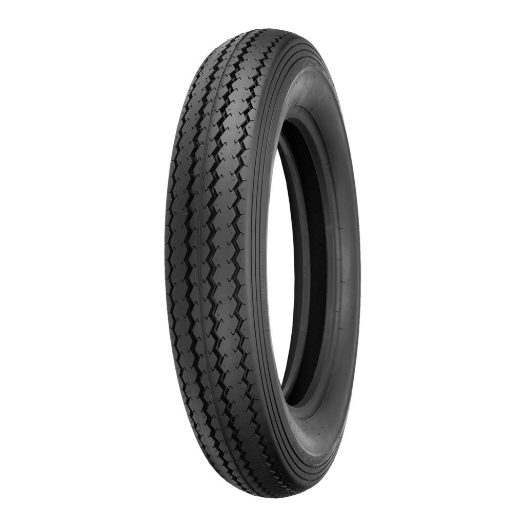 Shinko E240 All Black Classic Front Road Tyres Cruisers 100/90x19