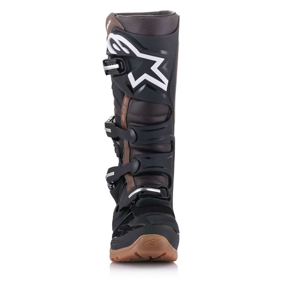 Alpinestars Tech-7 Enduro Motocross Boots Black/Dark Brown