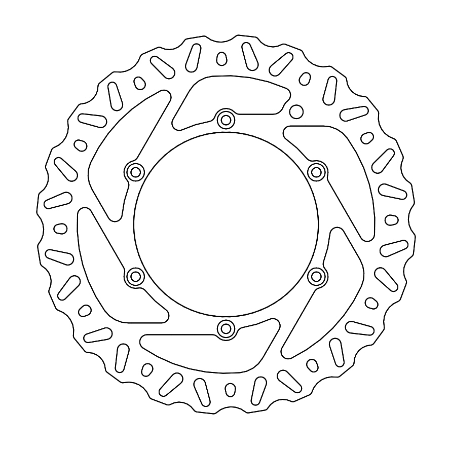 BRAKE DISC FRONT MOTO MASTER NITRO 260MM Beta 250 Xtrainer 18-21 300 Xtrainer 15-21 125RR 18-21