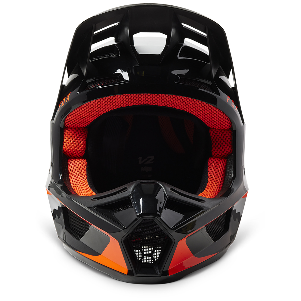 Fox V2 Vizen MIPS ECE Motocross Helmet Flo Orange