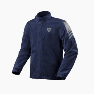 REV'IT! Cyclone 4 H20 Rain Jacket Blue - Image 2