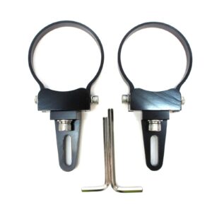 WHITES LED LIGHT BAR TUBE MOUNT BRACKETS 3" PAIR(76.2mm) - Image 1