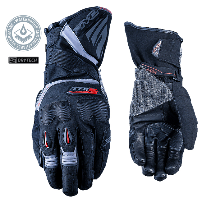 Adventure Gloves Five TFX2 WP Black/Grey