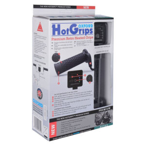 Oxford Hot Grips Premium Retro With V8 Switch - Image 2