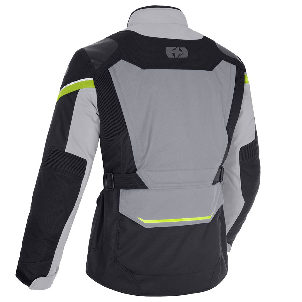 Adventure Jacket Oxford Montreal 4.0 Dry 2 Dry Black/Grey/Yellow