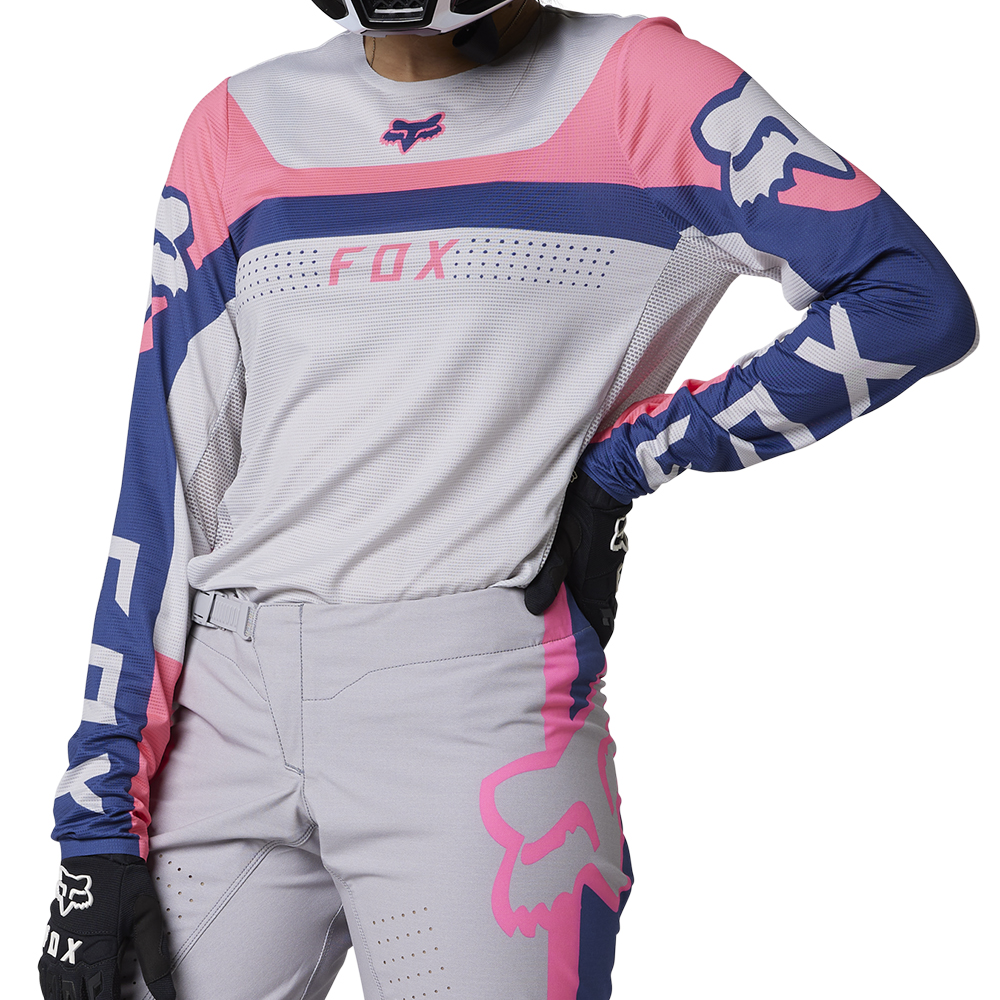 Fox Flexair Efekt Motocross Jeresy Ladies Purple/Pink