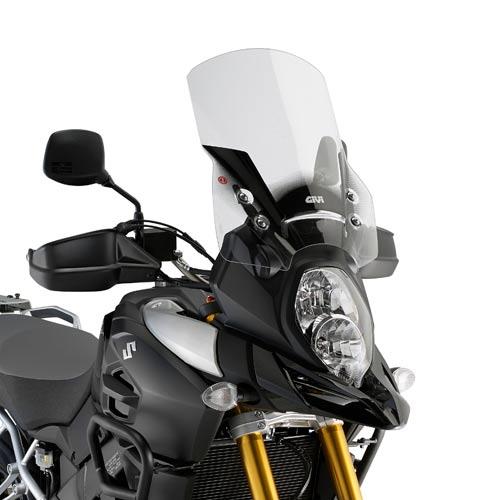 GIVI SCREEN SUZUKI DL 1000 '14-> CLEAR 22cm TALLER