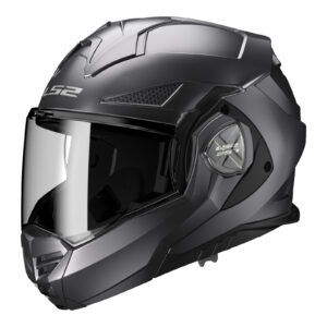 LS2 FF901 Advant X Solid Flip Front Matte Titanium - Image 1