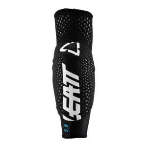 Leatt Mini Elbow Guard 3DF 5.0 - Black / White - Image 1