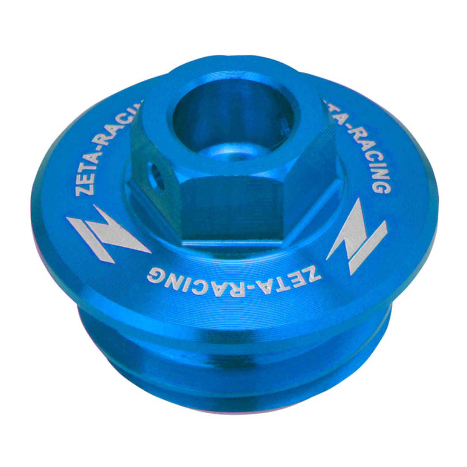 Zeta Oil Filler Plug KTM / Husqvarna - H-Blue - Image 2