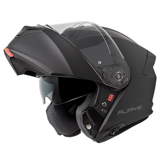 Rjays Tourtech V Flipfront Helmet Matte Black