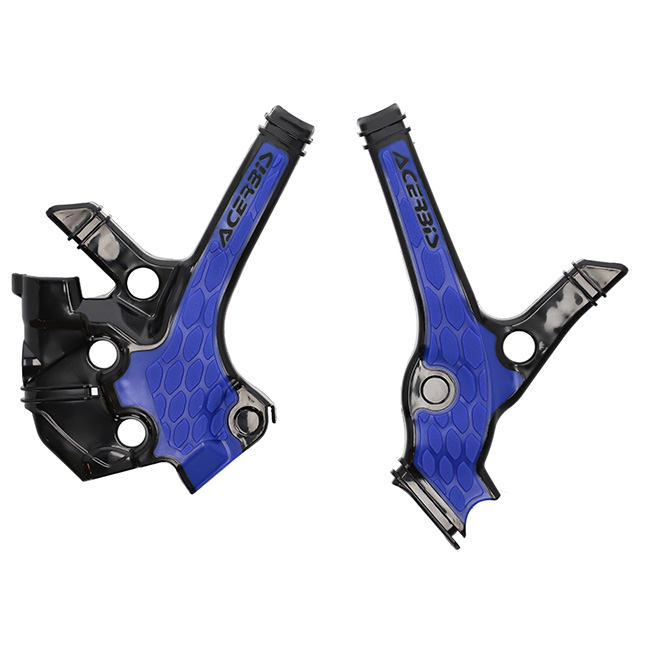 X-Grip Frame Guard YZ85 22-23 Blue-Black Acerbis [A]