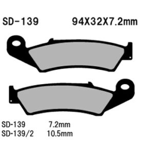 Vesrah disc pads SD139/2 [] - Image 1