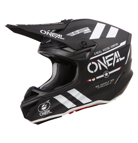 Oneal 5SRS Warhawk Motocross Helmet Black