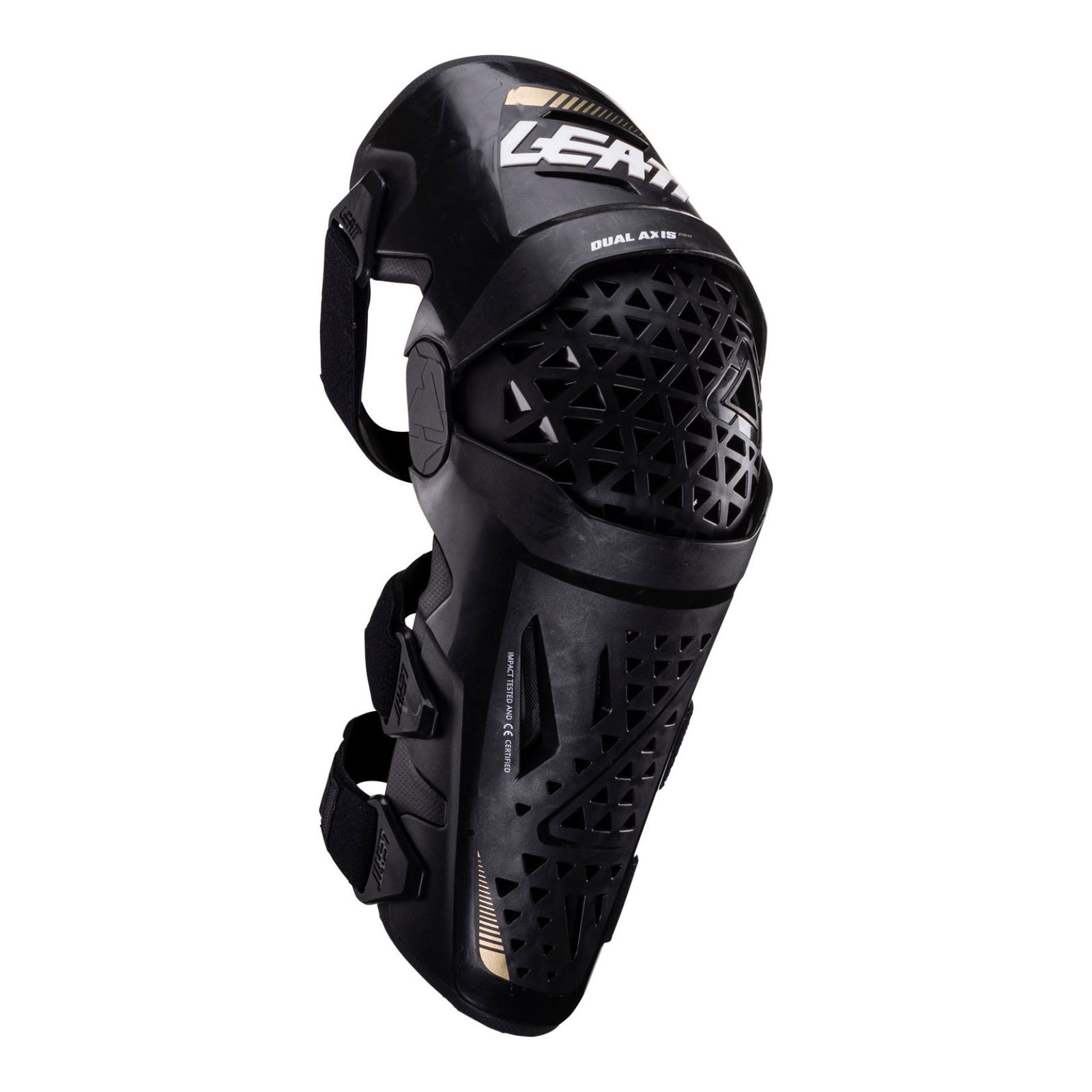 Leatt Dual Axis Pro Knee & Shin Guard - Black - Image 3