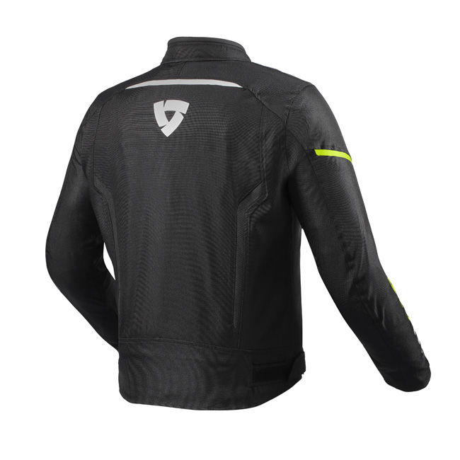 Road Jacket REV’IT! Sprint H2O Black/Neon Yellow