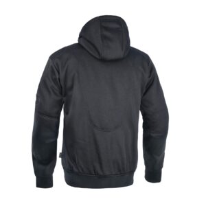 Road Jacket Oxford SUper Hoodie 2.0 Black - Image 2