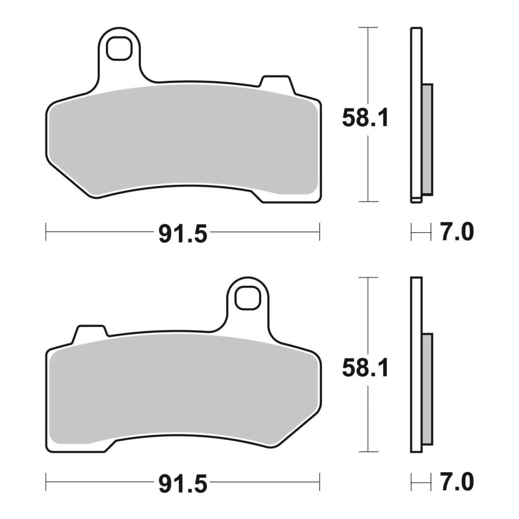 Brembo Brake Pad - Sintered Front