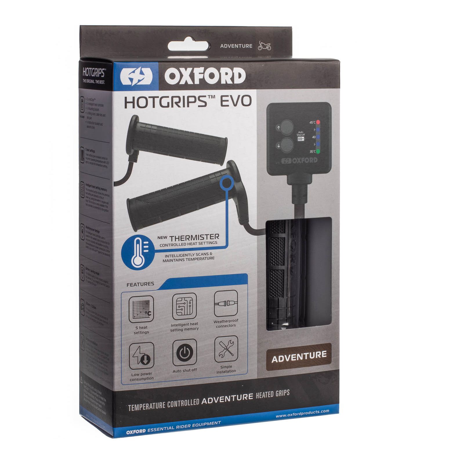 Oxford Hot Grips Evo Adventure V9 Thermister Switch - Image 1