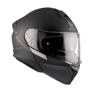 MT Genesis SV Flip Front Helmet Matte Black - Image 1