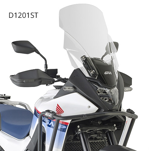 SCREEN HONDA XL 750 TRANSALP '23-> CLEAR 62x40 cm 21.5 cm TALLER