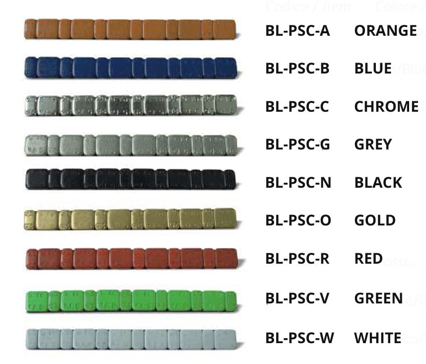 Stick On Wheel Weights 45gr Each