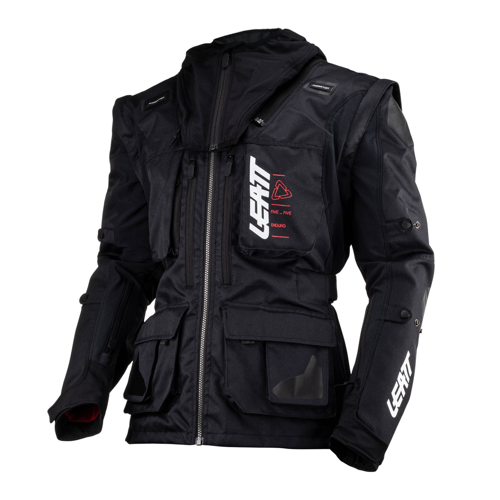 Leatt Moto 5.5 Enduro Jacket Black - Image 1